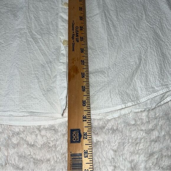 Zara Men's White Button Up Shirt 0625 - Picture 9 of 9